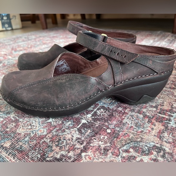 Patagonia Brown Leather ‘Better Clog’ - Picture 3 of 7